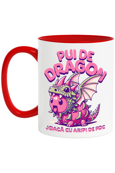 StoryGift Romania Cana Joc Video Pui De Dragon. Joaca Cu Aripi De Foc, 330ml,...