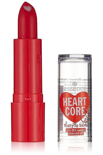Essence Heart Core Lip Balm, Sweet Strawberry