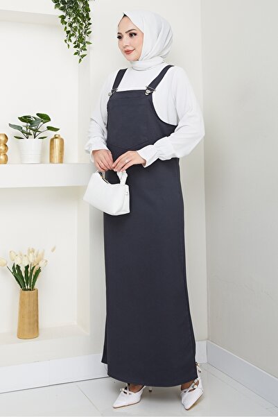 Bestenur Gavin Pocket Gabardine Gilet 1404 - Anthracite