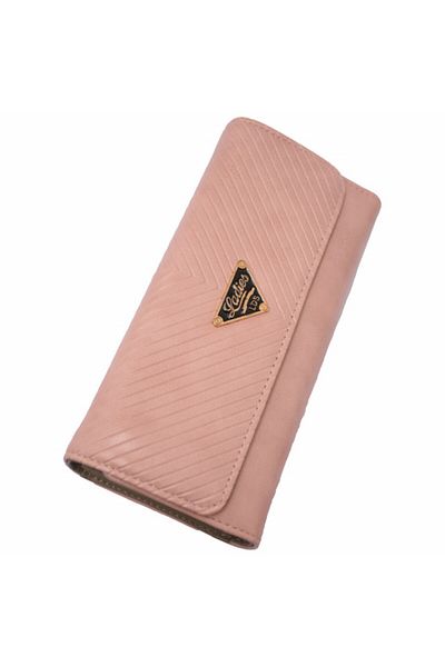 PUFO Portofel elegant de damă, Pufo Luxury, 20 x 10 cm, roz