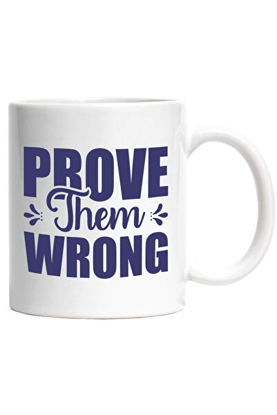 StoryGift Romania Cana Cu Mesaj Care Te Indeamna Sa Le Arati Celorlalti Ca Se Insala Cu Maner Alb, Cu Maner Alb Stg