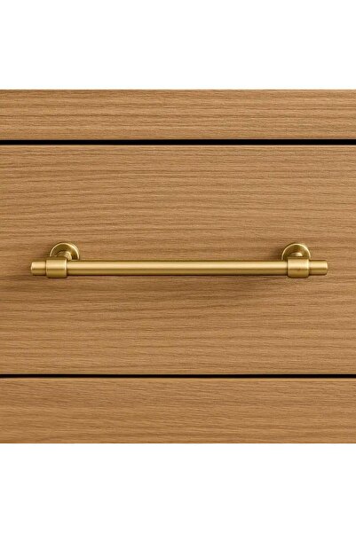 System Mobilya Kulbu Gold Branch Renk 192mm Kulp (SY9236 0192 GB-GB)