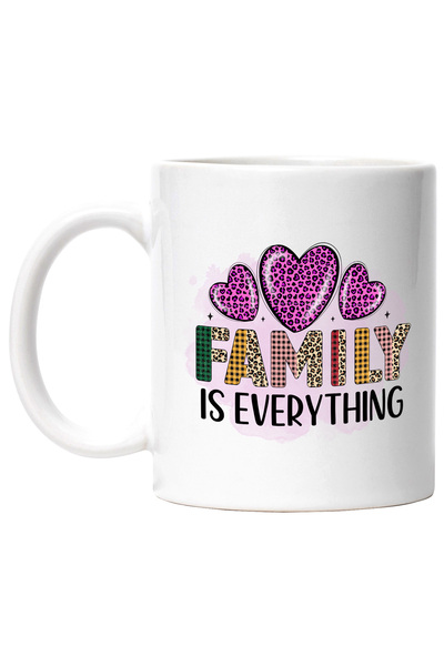 StoryGift Romania Cana Cu Mesajul "family Is Everything", Ilustratie, Familie...