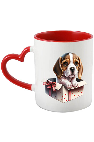 StoryGift Romania Cana Cu Un Catel Timid Care Iese Dintr-o Cutie De Cadou | I...