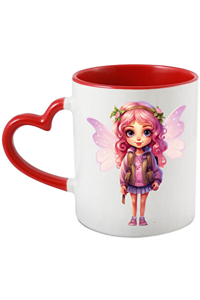 StoryGift Romania Cana Cu O Fetita Cu Aripi De Zana | Ilustratie | Par Roz | ...