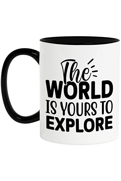 StoryGift Romania Cana Cu Mesajul "the World Is Yours To Explore" - Lumea Est...
