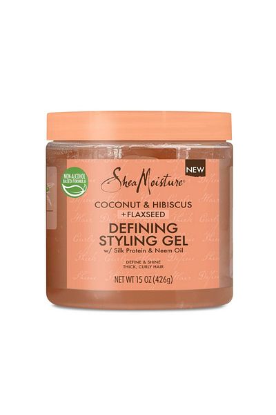 Shea Moisture Coconut & Hibiscus + Flaxseed Defining Styling Gel - 15oz