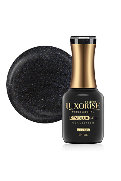 LUXORISE Revolux Semi-Permanent Nail Polish, Midnight Oasis 15ml