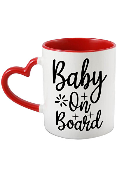 StoryGift Romania Cana Cu Textul "baby On Board" - Bebelus La Bord Copilarie ...