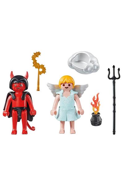 Playmobil LITTLE ANGEL AND LITTLE DEMON FIGURES