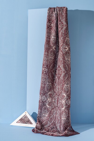 JAWEL Kadın Etnik Desen Soft Nysa Şal