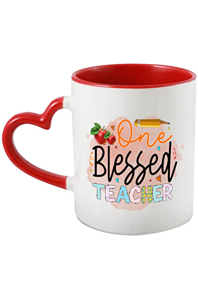 StoryGift Romania Cana Cu Mesajul "one Blessed Teacher", Ilustratie, Pentru C...
