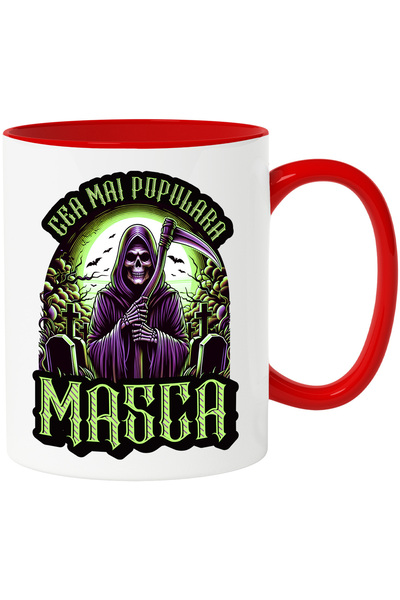 StoryGift Romania Cana cea mai populara masca moarte cu coasa in cimiti, 330m...