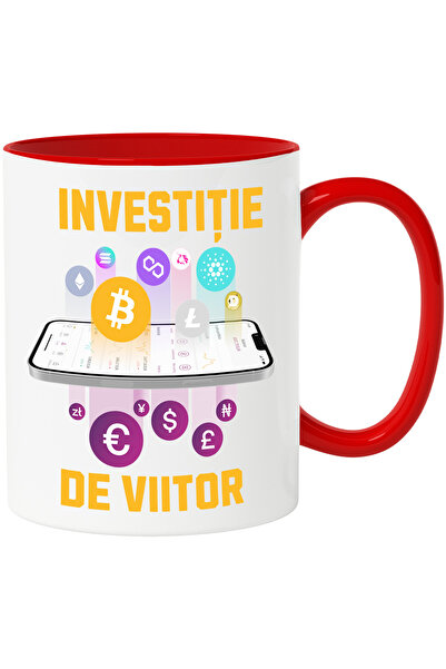 StoryGift Romania Cana Investitie De Viitor Telefon Aplicatii Cripto, 330ml, ...