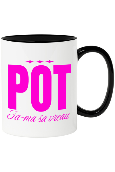 StoryGift Romania Cana Cu Mesaj Motivational In Limba Romana Text Pot Fa-ma S...