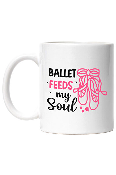 StoryGift Romania Cana Cu Mesajul In Engleza "ballet Feeds My Soul" - Baletul...