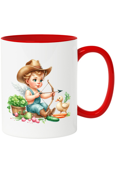 StoryGift Romania Cana Cu Un Bebelus Cu Aripi | Palarie De Cowboy | Ilustrati...