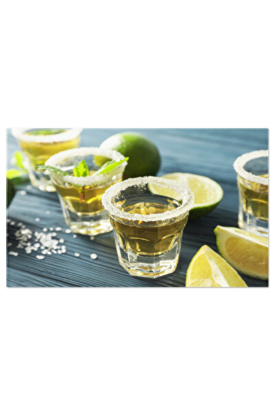 StoryGift Romania Tablou Canvas: Atmosfera De Vacanta: Cocktailuri Cu Vodka Si Tequila, Servite Cu Lime