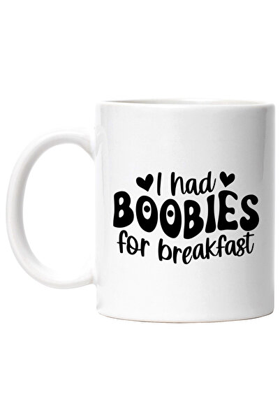 StoryGift Romania Cana Cu Inimioare Si Mesajul 'i Had Bo*bies For Breakfast" ...