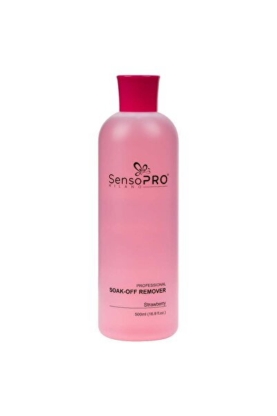 SensoPRO Milano Soluție de îndepărtare a părului Soak-Off cu căpșuni SensoPRO Milano, 500 ml