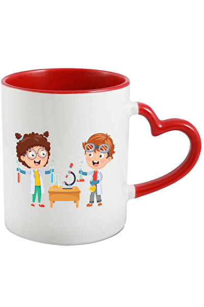 StoryGift Romania Cana Cu Chimie, Eprubete, Halat, Manusi, Microscop, Stiinta...