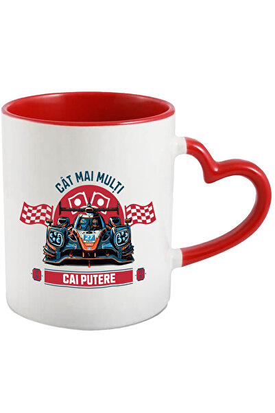 StoryGift Romania Cana Cat Mai Multi Cai Putere Viteza Masina De Curse Formul...