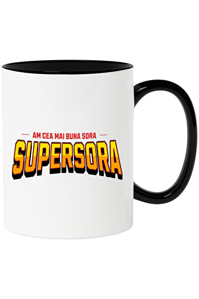 StoryGift Romania Cana Cu Designe Stil Super Erou Copii Text Am Cea Mai Buna ...