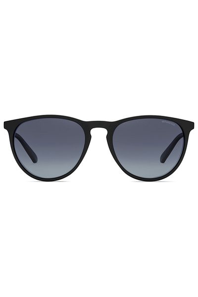 Polaroid Ochelari de soare polarizați pld 6003/n/s dl5wj pentru femei, negri, rotunzi, 54 mm