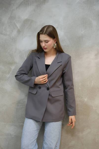 ZF BUTİK Жіночий піджак на одному ґудзику