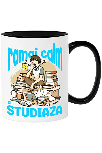 StoryGift Romania Cana Cu Baiat Extenuat Cascand Somn Teanc De Carti Studiat ...