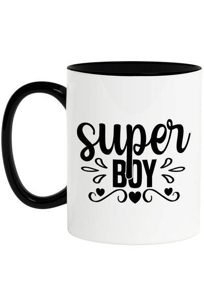 StoryGift Romania Cana Pentru Un Baiat Cuminte Si Bun Cu Mesajul "super Boy" ...