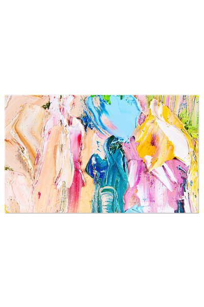 StoryGift Romania Tablou Canvas: Orasul In Pasteluri - O Perspectiva Minimalista A Orasului Milan