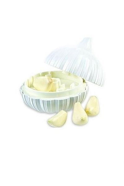 Skygo Buffer® Garlic Shaped Practical Garlic Crusher Grater Hand Rondo