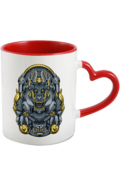 StoryGift Romania Cana Cu Dragon, Mecha, Sci Fi, Cyberpunk, Gheare, Robot, Mu...