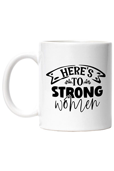 StoryGift Romania Cana Pentru Femeile Puternice Cu Mesajul In Limba Engleza "...