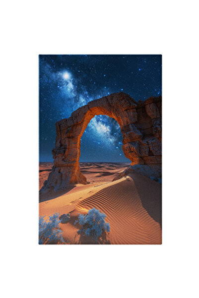 StoryGift Romania Tablou Canvas: Arcada Istorica Din Desert Prin Care Se Poat...