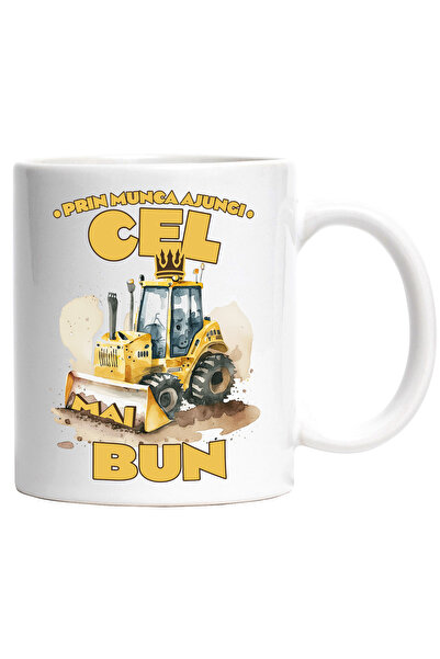 StoryGift Romania Cana Text Motivational Prin Munca Ajungi Cel Mai Bun Masina...