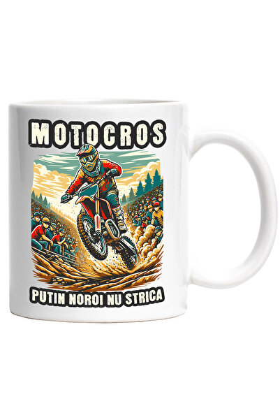 StoryGift Romania Cana Motocros Putin Noroi Nu Strica Cursa Viteza, 330ml, Ce...