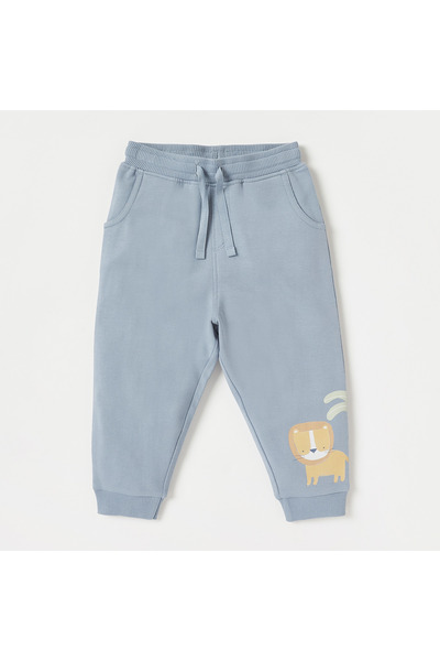 Juniors Tiger Print Sweatshirt and Jog Set