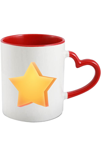 StoryGift Romania Cana Cu Emoji, Emoticon, Stea, Multicolor 330 Ml, Ceramica ...