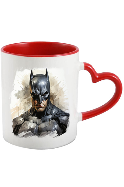 StoryGift Romania Cana Cu Portet, Batman, Costum, Masca, Dc, Pete De Vopsea, ...
