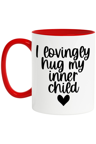 StoryGift Romania Cana Cu Inimioara Si Mesajul "i Lovingly Hug My Inner Child...