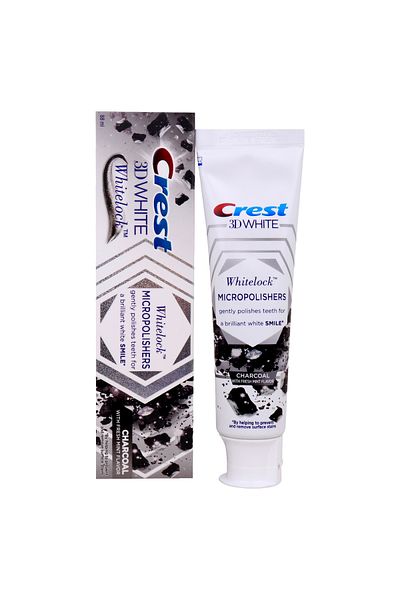 CREST 3D White Whitelock Micropolishers Charcoal With Fresh Mint Toothpaste 88 ml