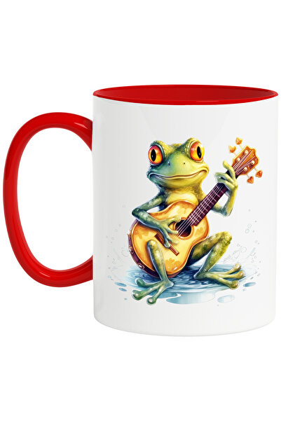 StoryGift Romania Cana Cu Un Broscoi Care Canta La Chitara | Ilustratie | Pas...