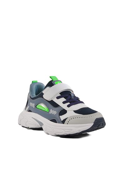 WALKWAY 1866 F Navy Blue-Indigo Light Flexible Children's Sports Shoes