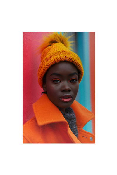 StoryGift Romania Tablou Canvas Machiajul Magnific Portretul Unei Femei Plină...