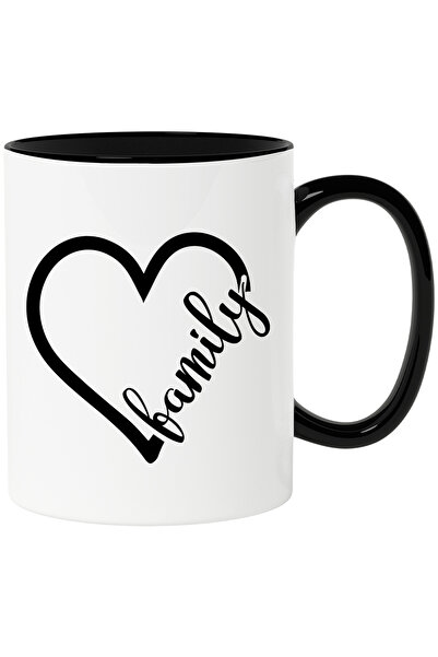 StoryGift Romania Cana Pentru Cei Care Isi Iubesc Familiile Cu Adevarat - Intelegere Pace Cu Maner, Cu Maner Negru Stg