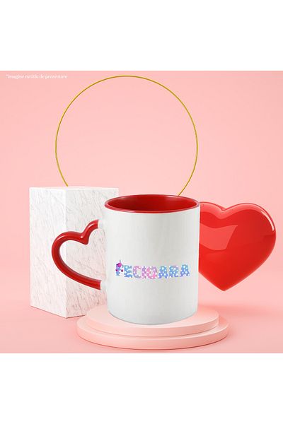 StoryGift Romania Mug With Name Virgo, Unicorn, Princess, Fairytale, Cute, 330ml, Ceramic c, With ,STG
