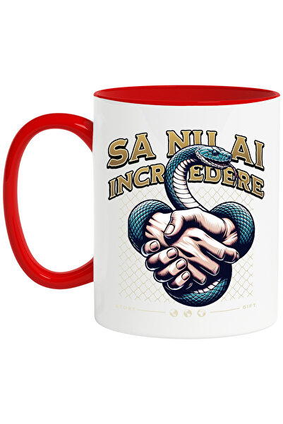 StoryGift Romania Cana Sa Nu Ai Incredere - Sarpe, Strangere De Mana, 330ml, ...