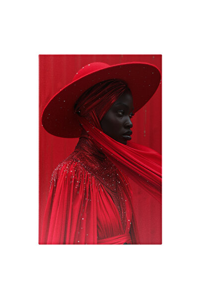 StoryGift Romania Tablou Canvas: Doamnă Captivată De Puterea Și Frumusețea Ro...